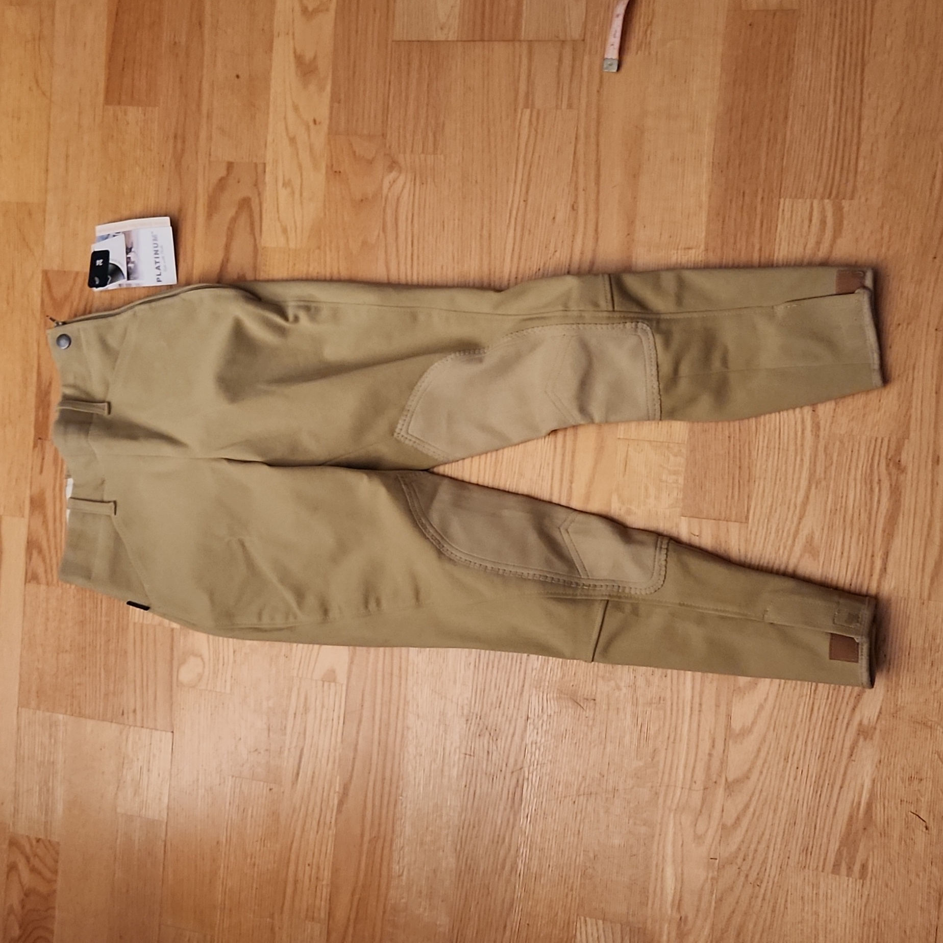 Platinum Knee Patch Breeches 24s